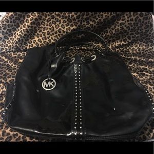 Michael Kors patent leather purse